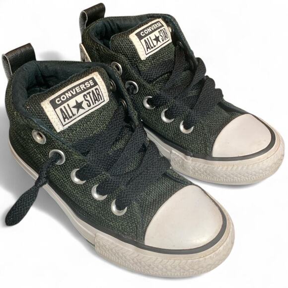 Converse Chuck Taylor All-Star Street Mid Preschool Utility Green-Size 11 TB - Picture 3 of 8